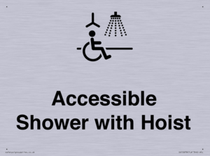 Accessible Shower with Hoist